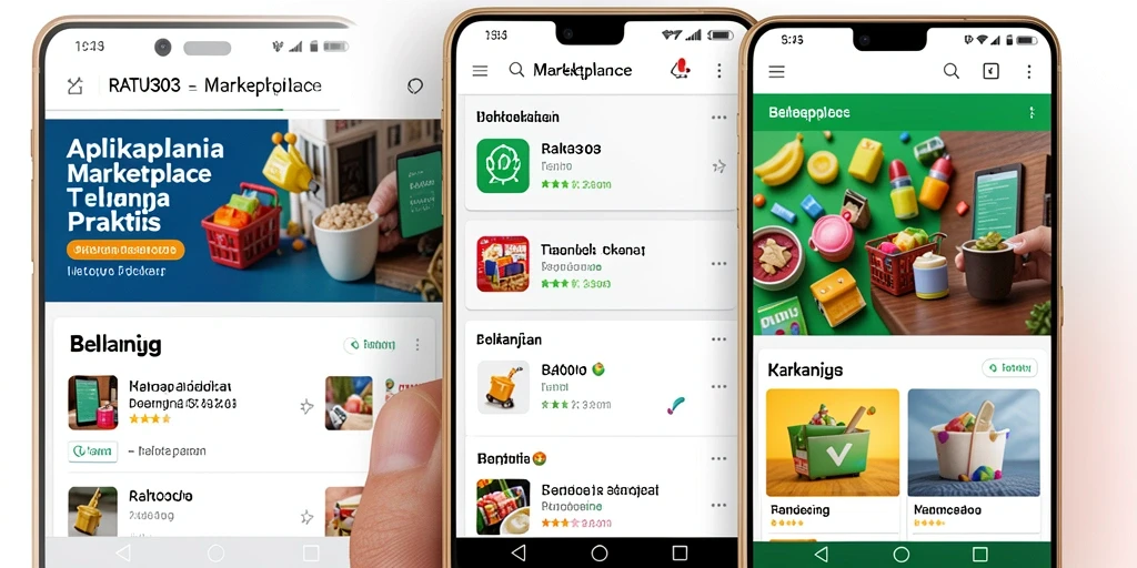 Tampilan antarmuka aplikasi RATU303 yang user-friendly.