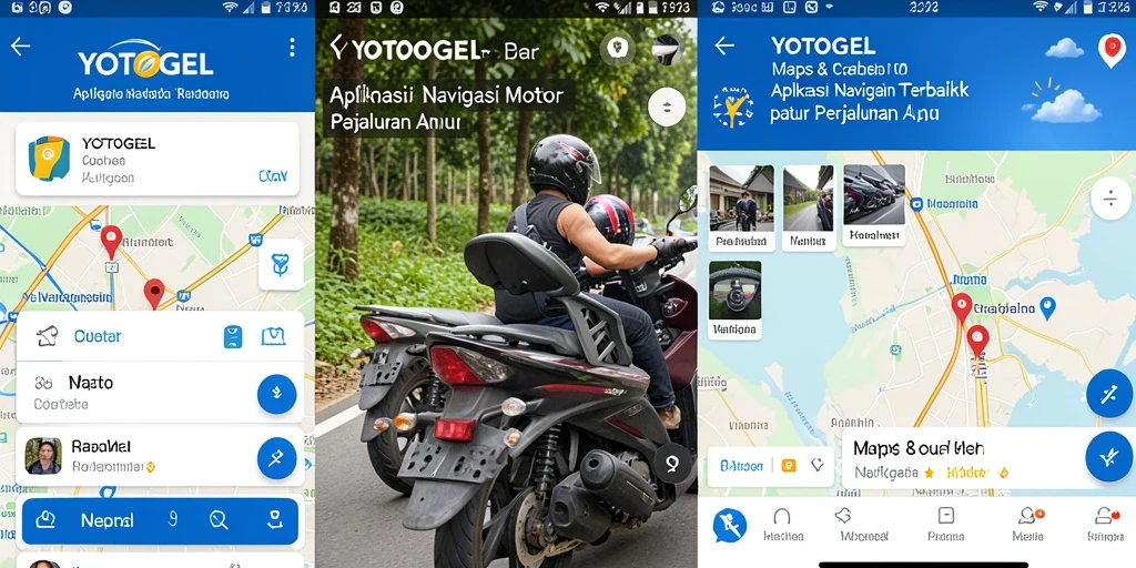 Tampilan antarmuka YOTOGEL yang sederhana dan informatif.