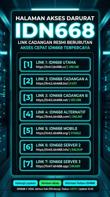 Tampilan link alternatif idn668