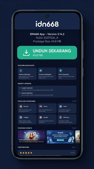 Tampilan halaman APK idn668